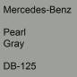 Preview: Mercedes-Benz, Pearl Gray, DB-125.